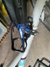西骑者（WestBiking）自行车水壶架转换座山地车免打孔水杯架固定架单车通用装备 白色+黑蓝水壶架 实拍图