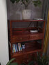 古尚古红木家具非洲花梨（学名：刺猬紫檀）矮书柜新中式书架客厅全实木茶水柜餐边柜置物架展示架 80小置物架 长80宽32高126 实拍图