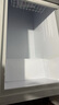 雪花铜管冰柜商用大容量家用冷冻冷藏两用卧式单温双温冷冻小型冰箱大冰柜 雅白色BD/BC【铜管+一级能效】 142L 实拍图
