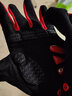 洛克兄弟（ROCKBROS） 骑行手套全指自行车电动车摩托车手套春秋冬长指男女款可触屏 S169秋季液态硅胶减震(黑红） XL 实拍图
