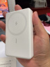 ANKER安克 苹果Magsafe磁吸无线充电宝10000毫安时大容量20W快充可上飞机小巧便携适用iPhone15手机 白 晒单实拍图
