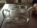 锦格玻璃茶壶泡茶壶侧把茶壶功夫茶具耐高温加厚茶壶过滤耐热全玻璃壶 玻璃小壶H21透明中号：250ML 实拍图