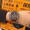 SEVENFRIDAY七个星期五P系列手表方形表盘机械表瑞士限量款男表生日礼物 P1C/02限量款 实拍图