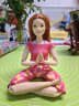 芭比（Barbie）新款芭比娃娃30厘米大号女孩玩具多关节超可动 百变造型 生日礼物 超可动瑜伽芭比之绯红少女 晒单实拍图