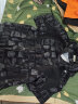 TRENDIANO夏季男装新款时尚设计拉链可拆卸连帽短袖风衣男 黑色090 M 晒单实拍图