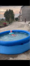 INTEX 28110碟形水池 充气圆形户外大家庭儿童玩具戏水泳池 244*76cm 实拍图