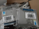 飞利浦（PHILIPS）开关插座面板S20灰86型斜5五孔墙壁插座家用暗装电工电料二三插座 空白面板 实拍图