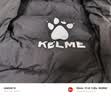 卡尔美（KELME）长款运动棉服男冬季连帽过膝保暖生活训练外套风衣 黑色 3XL  实拍图
