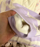 巴拉巴拉童装男童毛衣女童加绒针织衫秋冬条纹半高领毛衫 白紫色调00417 90 cm 实拍图