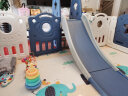 互悦宝宝室内围栏婴儿防护栏儿童地上爬行垫栅栏安全家用学步游戏乐园 1.8x2.0米蓝白围栏A套餐+1cm垫 实拍图