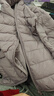 雪中羽皇轻薄羽绒服女连帽2025年秋冬新款休闲小个子白鸭绒保暖防寒外套 紫色 M (160) (80-95斤） 实拍图