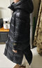 高梵黑金鹅绒服先锋2.0八格羽绒服男女同长款冬季品牌情侣厚外套 黑色【男女同款】 XS 【160】 实拍图