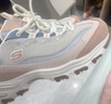 斯凯奇（Skechers）奶茶熊QQ豆乳鞋子女秋冬透气休闲运动鞋厚底熊猫老爹鞋149238 玫瑰茶冻/ROS 36 实拍图