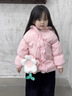 迪士尼宝宝儿童羽绒棉服冬季婴幼宝宝加厚外套女棉袄过年服周岁女宝宝过年服 红色 80 实拍图