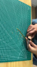 得力(deli)A3耐用PVC切割垫板桌垫 绿色78401 实拍图
