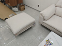 顾家家居政府补贴布艺沙发客厅小户型直排客厅十大品牌双三人位办公室现代 【象牙色】脚踏丨升级版丨云端柔弹丨耐磨防抓 养宠刚需丨不易粘毛丨易于打理丨分段支撑更减压 实拍图
