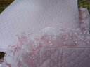 欧苏缦新款全棉韩版蕾丝纯棉床裙单件加厚夹棉床罩床笠带裙边高档床盖 高端绣花-粉色夹棉 180*200cm床裙+2个枕套 实拍图