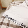 Calvin Klein内衣【明星同款摩登引力带】女士ck无钢圈轻运动背心文胸F3785AD 100-月光白 M 推荐70B-85A 实拍图
