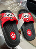 汪汪队立大功（PAW PATROL）汪汪队儿童拖鞋夏男童宝宝凉拖鞋室内防滑小孩家用软底女童家居鞋 红色毛毛带面+黑色底 19 内长19cm 适合29/30码 实拍图