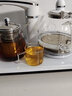 新功（SEKO）迷你高硼硅玻璃养生杯 家用小茶杯耐热玻璃花茶杯带把加厚透明玻璃杯120ml 【120ml玻璃杯】1个（含纸盒） 实拍图