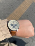 西铁城（CITIZEN）手表男日韩表FF系列光动能三眼盘皮带商务情人节礼物CA4500-16X 实拍图