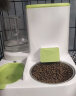 KimPets猫碗狗碗猫粮食盆双碗猫咪自动饮水机饭盆水碗一体喂食器宠物用品 经典款绿-不锈钢碗【多重过滤】 实拍图