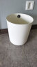 贝乐凯 垃圾桶12L大容量硅胶卡口厨房家用客厅厕所卧室加厚塑料垃圾篓 实拍图