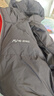 左西男童羽绒马甲外穿保暖2025新款儿童三防连帽背心外套 黑色 150 实拍图