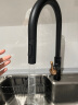 箭牌（ARROW）304不锈钢日式水槽大单槽洗菜盆纳米台上台中台下洗碗池 75*48纳米单槽-冷热黑金抽拉龙头 晒单实拍图