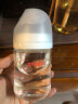 贝亲(Pigeon) 玻璃奶瓶自然实感第3代  宽口径玻璃奶瓶 婴儿奶瓶 160ml  AA186 S号1个月以上 实拍图