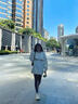 FitonTon鲨鱼裤女外穿春秋5D蜜桃臀悬浮裤打底裤收腹女瑜伽芭比裤 深灰 M 实拍图