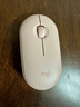 罗技（Logitech）K580无线蓝牙键盘带手机支架可跨屏切换静音按键无限薄膜键盘笔记本电脑手机ipad平板键鼠套装 【K580+鹅卵石鼠标】玫瑰粉 实拍图