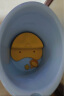 世纪宝贝（babyhood）儿童泡澡桶 婴儿洗澡盆 宝宝浴桶 婴儿游泳泡澡神器 赠浴凳304蓝 晒单实拍图