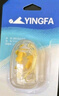 英发（YINGFA）游泳耳塞 硅胶游泳带绳螺旋耳塞 柔软舒适专业游泳装备 黄色 实拍图