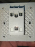 德力西（DELIXI） 开关插座面板CD827S瓷感白色五孔无框大板86型一开墙壁usb插座 二开单控开关 实拍图