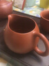 名壶秋月 公道杯 宜兴紫砂 原矿大红袍 分茶器 茶海 实拍图