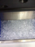 乐创（lecon）制冰机商用大型大容量全自动奶茶店方冰制冰器吧台冰块机 日产200KG（156冰格）风冷 实拍图