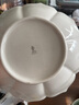 九土草木灰釉手工餐具陶瓷花口盘花瓣菜盘水果沙拉餐盘家用食器 中号盘 实拍图