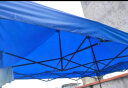 京安通 雨棚遮阳棚 户外加厚遮阳折叠式四脚太阳伞停车棚 3*6m蓝色 晒单实拍图