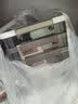 禧天龙收纳箱大号化妆品小件收纳盒证件整理盒文具零件玩具衣物整理箱 3个装 中号 烟熏灰 23*17*10CM 实拍图