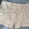 恒源祥真丝内裤男四角透气短裤头男士桑蚕丝绸薄款宽松平角裤 银灰2条 XL 实拍图