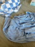 良良（liangliang）儿童夏凉被 宝宝冰丝毯幼儿园空调被新生儿午睡毯 轻柔不压身 冰丝毯·蓝色（125*115cm） 实拍图