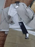 俊欣鸟秋冬厚款男士休闲裤中老年高腰宽松免烫商务长裤直筒爸爸男裤子 米黄+米色【春夏款】 40 码【3尺1腰围】 实拍图