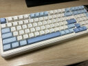 迈从（MCHOSE）K99客制化机械键盘蓝牙/无线/有线三模gasket结构全键热插拔电竞游戏办公 晴空蓝-琉光冰淇淋 实拍图