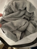 南极人牛奶绒床单单件冬季加绒被单三件套法兰珊瑚绒单人学生宿舍床上用 法兰绒床单-灰 230x250cm-单件床单 晒单实拍图