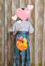 乐卡利【配项链】儿童马面裙女童汉服改良古风套装女孩中国风古装明制 短袖套装 身高150cm【赠项链】 实拍图