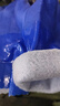 佳护全浸塑杀鱼橡胶止滑加厚全胶皮防水防滑工作耐磨防油劳保手套 蓝色磨砂手套：加绒款（3双） 均码 实拍图