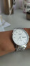 KASSAW瑞士认证卡梭名表手表男女全自动机械表进口机芯防水夜光情侣手表 本色白面-简约双日历-男款876 实拍图