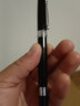 毕加索（pimio） 钢笔PS-917宝珠笔/签字笔铱金墨水笔 男女士商务办公刻字礼品笔 纯黑银夹钢笔 实拍图