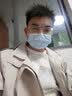 罗蒙（ROMON）风衣男商务休闲中长款外套时尚大衣修身上衣服 D-2022 米白 2XL  实拍图